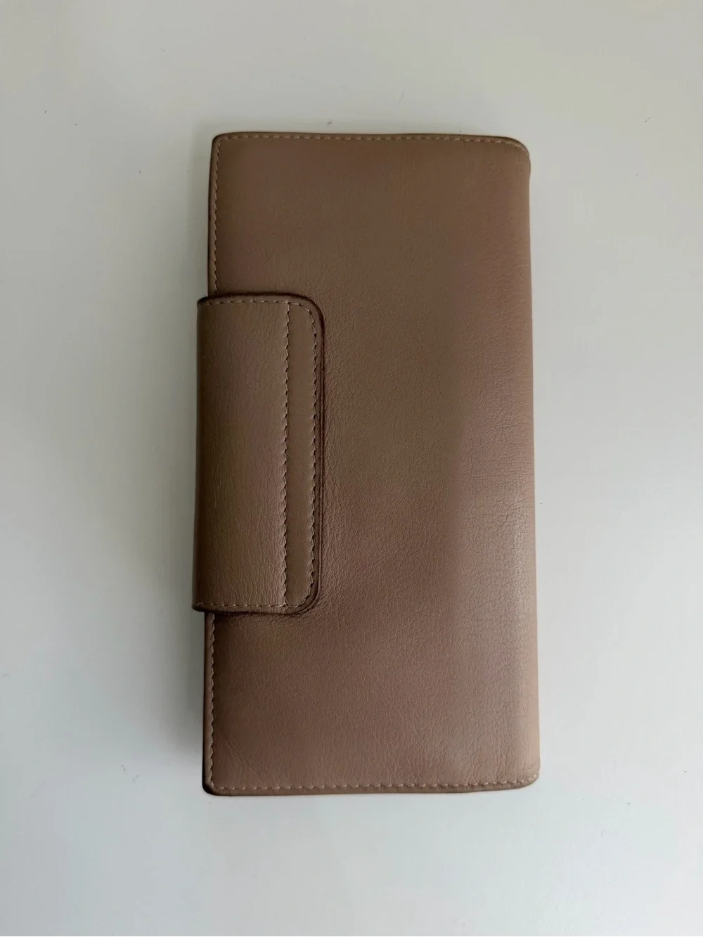 Authentic Salvatore Ferragamo Gancini Continental Leather Wallet